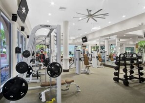 Fitnessbereich