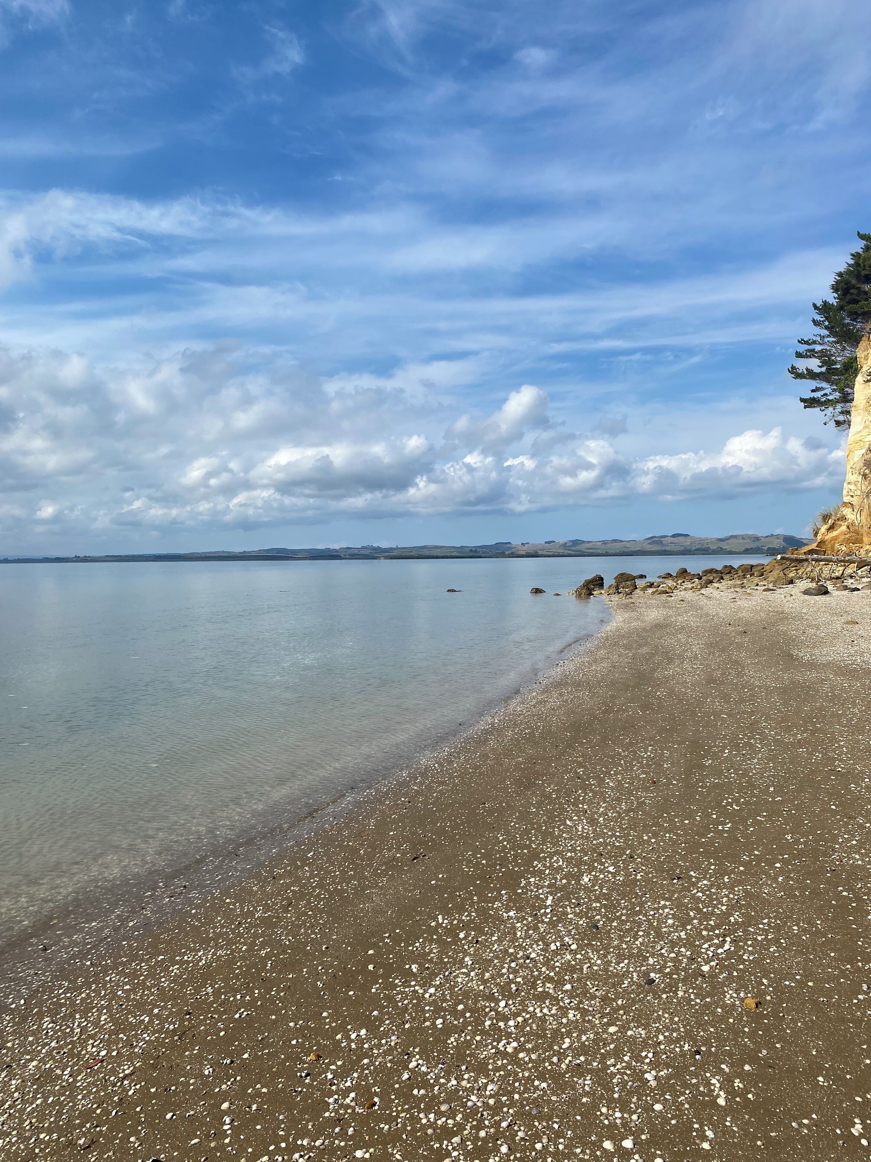 Nær stranden og strandhåndklær