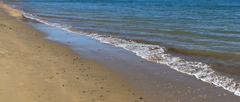 Beach nearby, beach towels