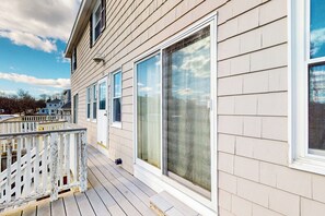 Exterior detail - Walk to Sandhills Beach! Sunny Group Getaway (Scituate)