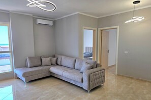 TV - Sea View Apartment in Durres Beach 100, Durres, Albania (Durres)