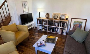 Living area - Charming House Pink Granite Coast Perros Guirec (Perros-Guirec)