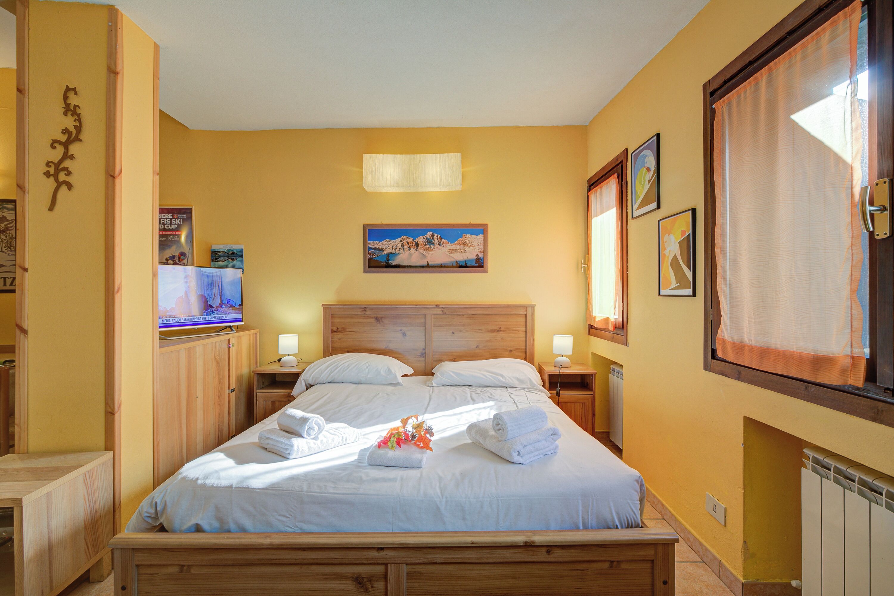 Wifi gratis y ropa de cama 