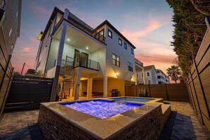 Terrace/patio - The Chateau | Lux 5BR Home w/ Heated Pool + Spa (North Myrtle Beach)