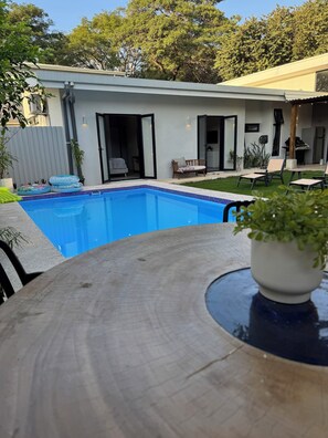 Outdoor pool - 3-bedroom house with private pool, AC, fitness center-5min from the sand. (Provincia de Guanacaste)