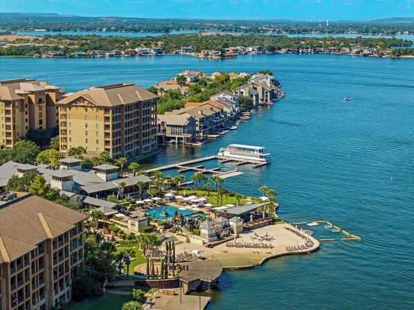 Exterior - Upscale Condo | Pool & Hot Tub | Steps to Lake LBJ (Horseshoe Bay)