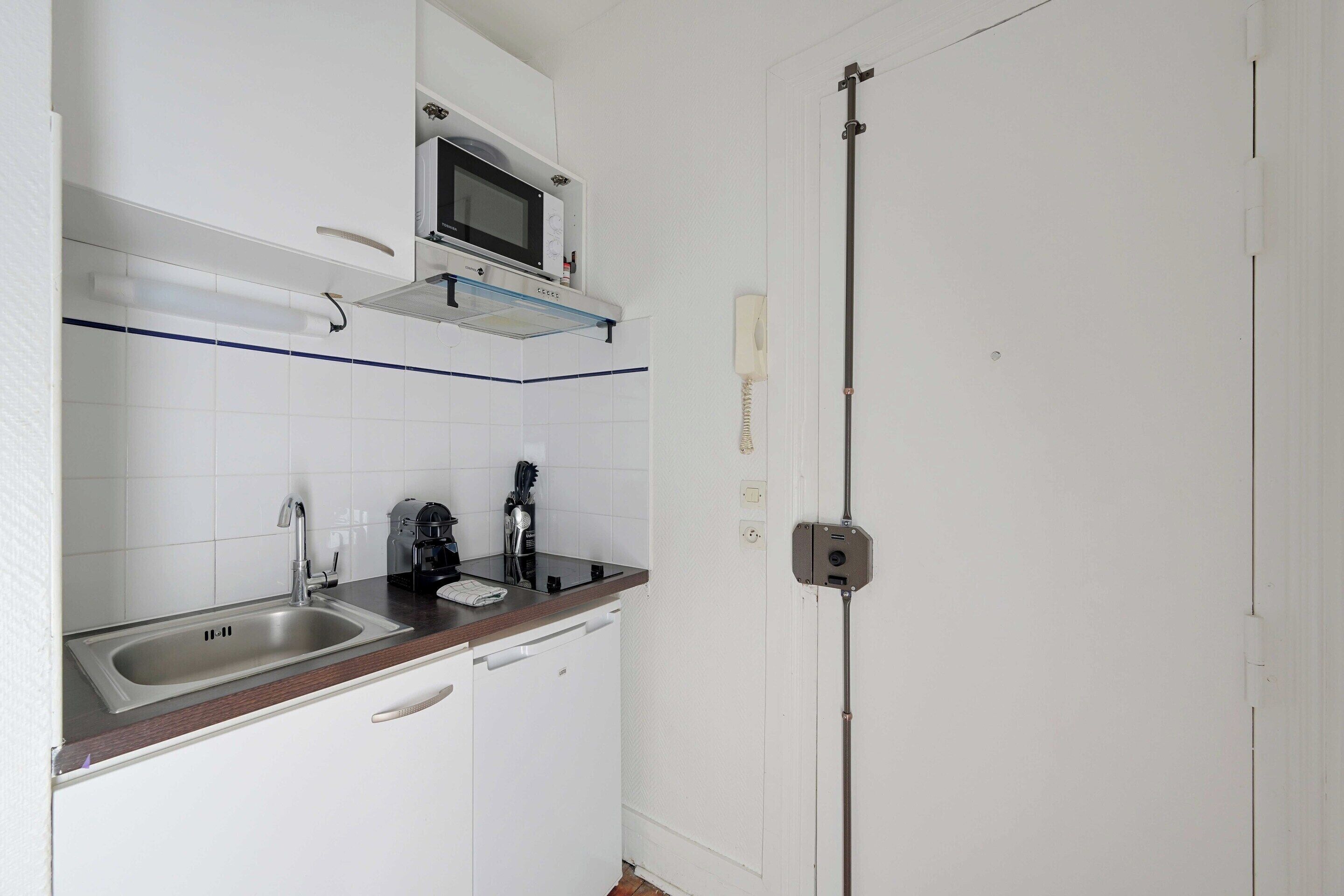 Căn hộ | Bếp riêng | Tủ lạnh, lò vi sóng, bếp nấu, dụng cụ pha cà phê/trà 