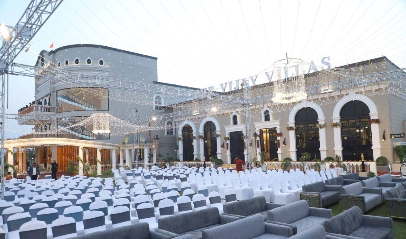 Utendørs bankettområde