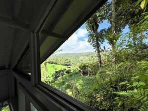 Ferienhütte, Bergblick | Ausblick vom Zimmer