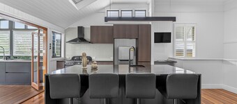 Elegant Dual-Level Home Near Cafés, Parks & River