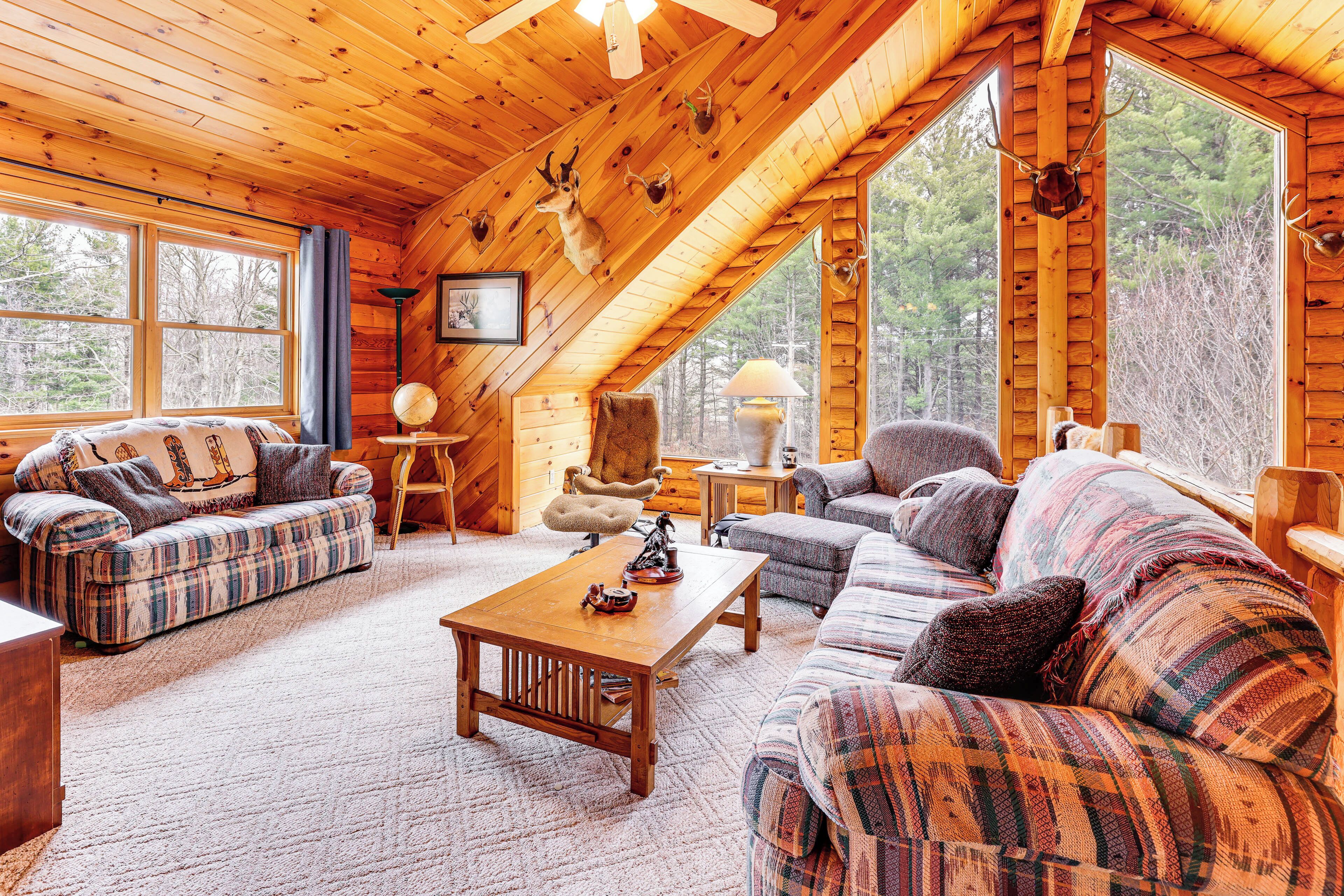 TV, fireplace, table tennis, books