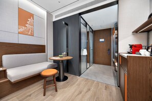 Basic Double Room, Non Smoking | In-room safe, desk, laptop workspace, iron/ironing board - UrCove by Hyatt Beijing Zhongguancun (Beijing)