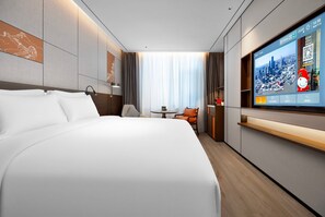 Deluxe Double Room, Non Smoking | In-room safe, desk, laptop workspace, iron/ironing board - UrCove by Hyatt Beijing Zhongguancun (Beijing)