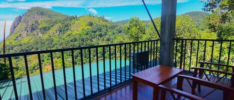 Deluxe Double Room, Balcony, Mountain View | Terrace/patio