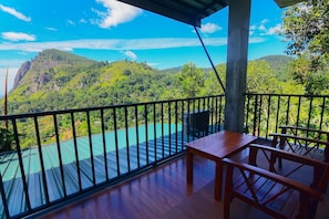 Deluxe Double Room, Balcony, Mountain View | Terrace/patio - Mountjoy Ella (Ella)