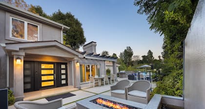 Casa Bellagio Bel-Air Hills Retreat w/ Pool, Fire Pit, Game Room & Views