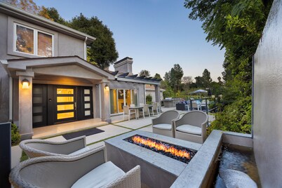 Casa Bellagio Bel-Air Hills Retreat w/ Pool, Fire Pit, Game Room & Views