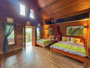 Bali Villa with Jungle View | Wi-fi percuma, cadar katil 