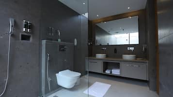 Luxury Villa, Balcony, Garden View | Bathroom | Slippers