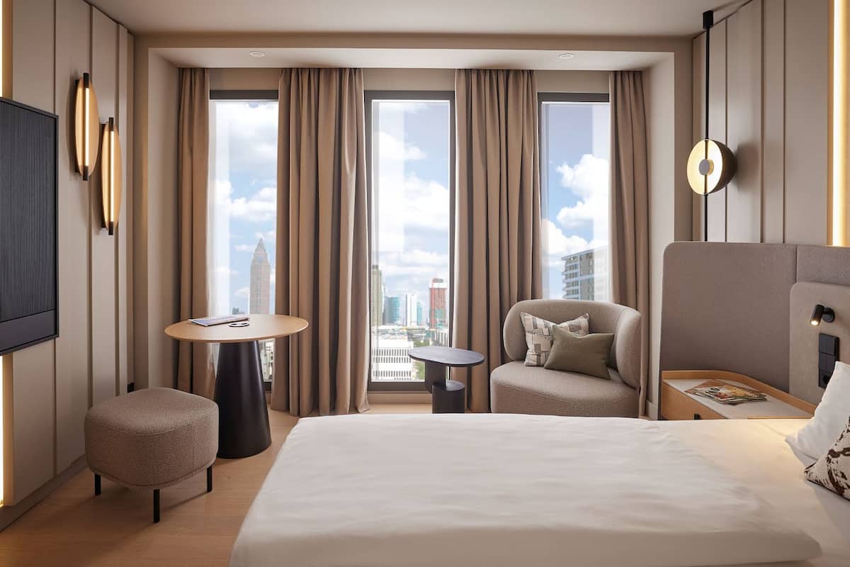 Ropa de cama hipoalergénica y minibar