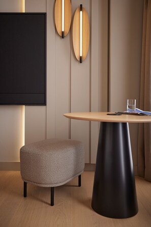 Ropa de cama hipoalergénica y minibar 