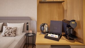 Ropa de cama hipoalergénica y minibar 