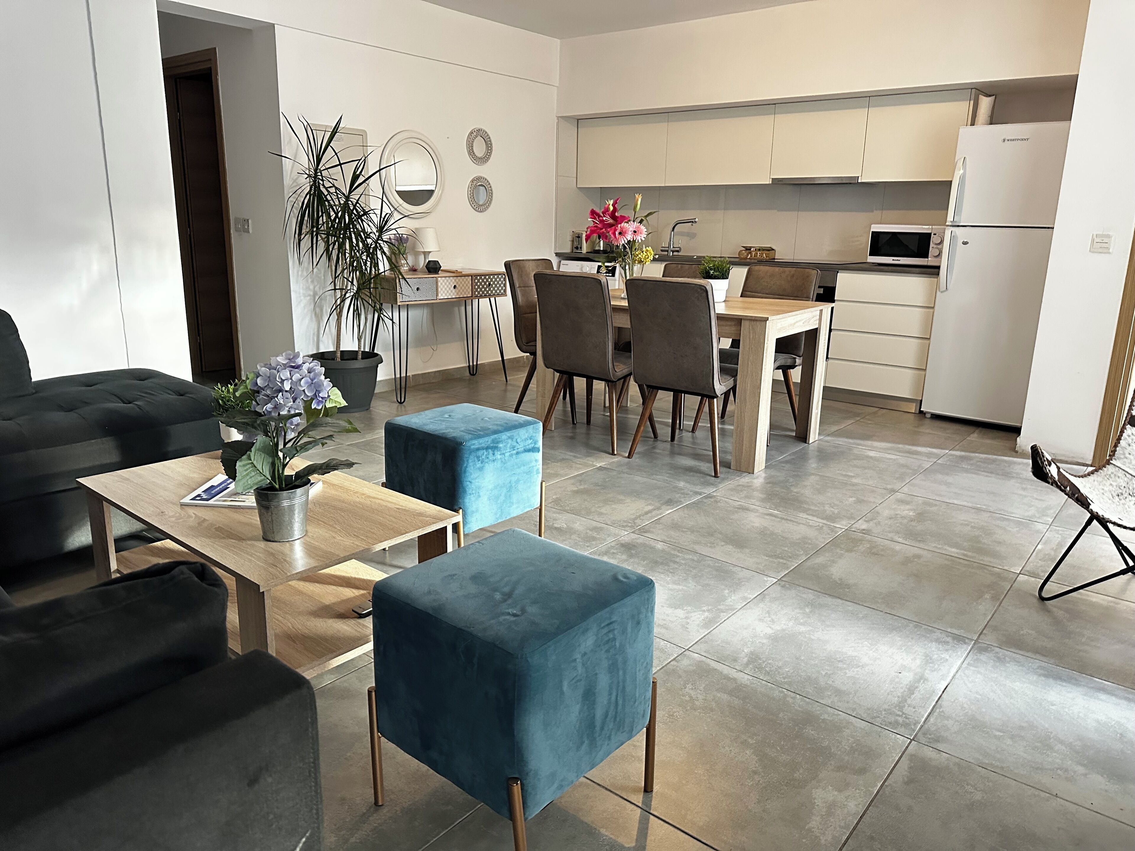 Apartamento, 2 quartos, terraço | Parte interna