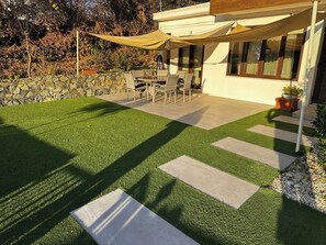 Departamento, 2 habitaciones, Terraza | Restaurante al aire libre