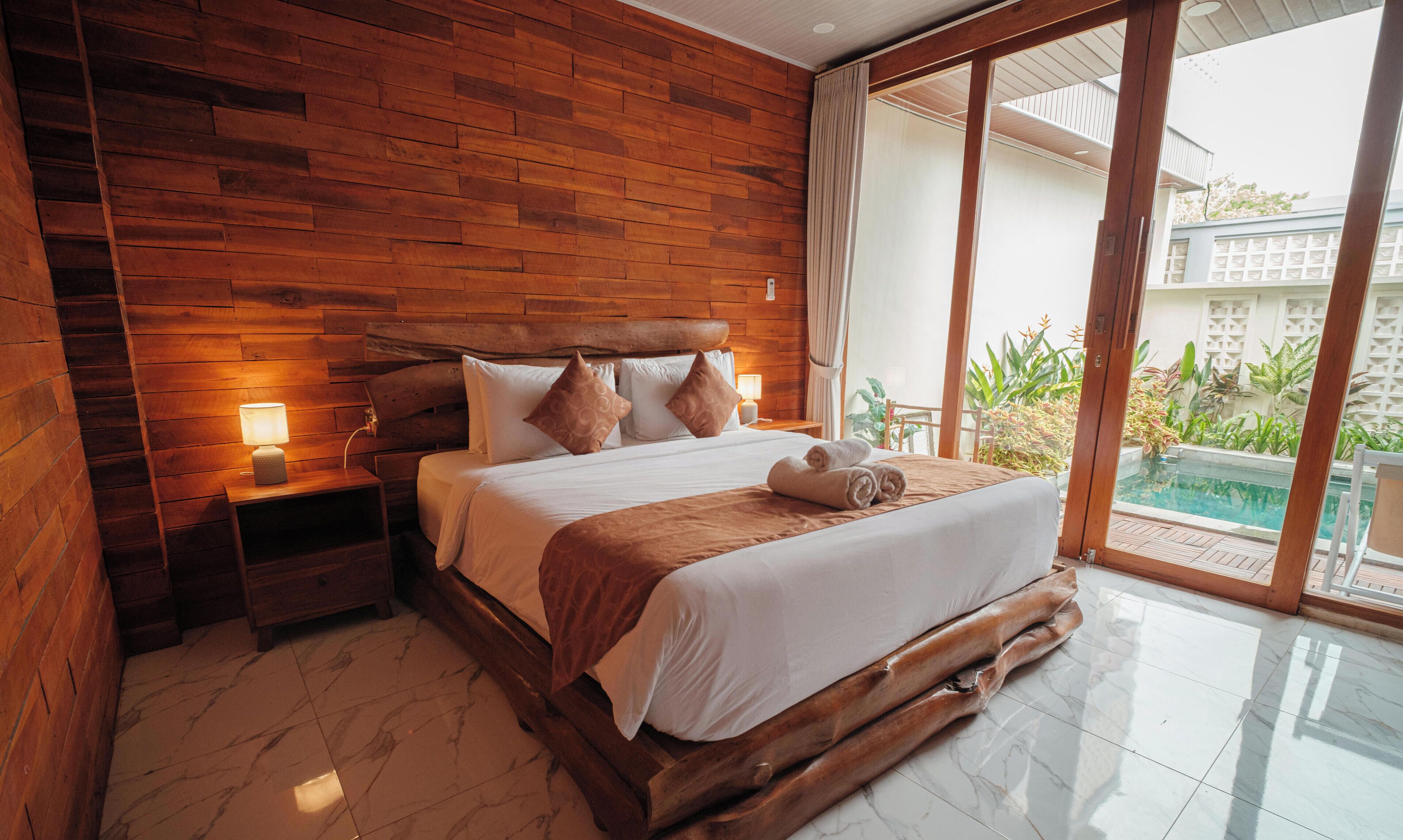 Cottage Keluarga, 2 kamar tidur | Meja kerja, ruang kerja ramah laptop, dan Wi-Fi gratis