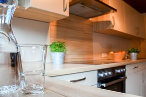 Kühlschrank, Ofen, Herdplatte, Geschirrspüler
