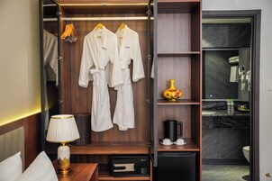 In-room safe, soundproofing, iron/ironing board (on request), free WiFi