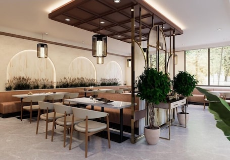 Restaurant. R2B GRAND RAYAN RAM BHAVAN