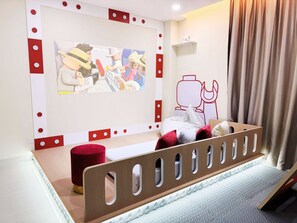 Appartement Familial, balcon, vue jardin | Espace pour enfants