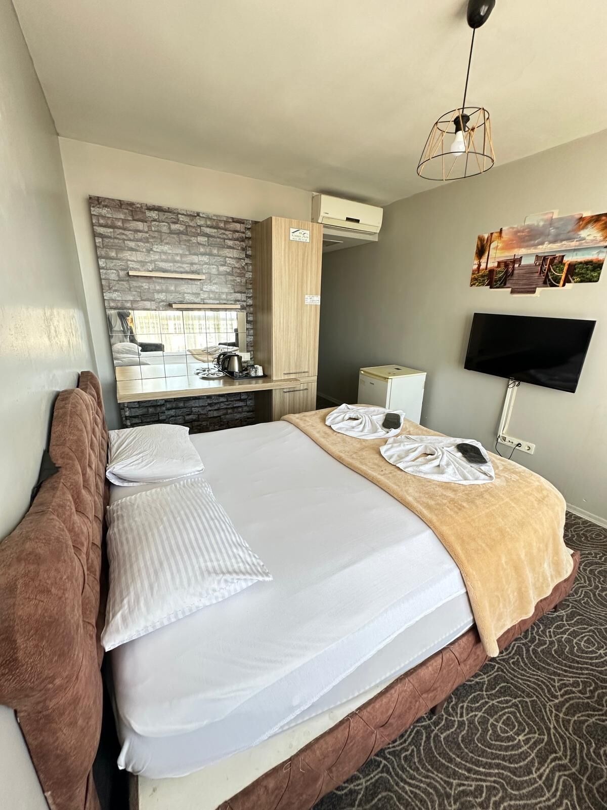 Studio Basic - utsikt mot staden | Värdeförvaringsskåp på rummet och gratis wi-fi