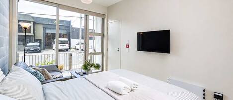 1 Schlafzimmer, Bügeleisen/Bügelbrett, WLAN, Bettwäsche