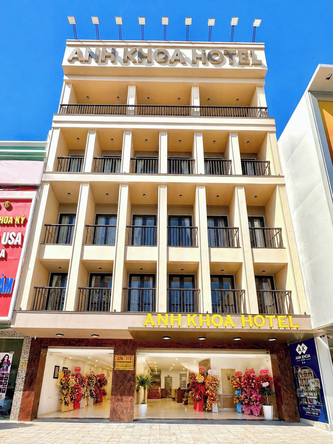 Fassade der Unterkunft
