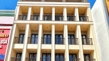 Fassade der Unterkunft
