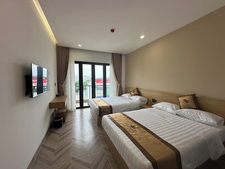 Basic Double or Twin Room | Seterika/papan seterika, Wi-fi percuma, cadar katil