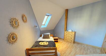 Bed and breakfast on the farm with breakfast included.