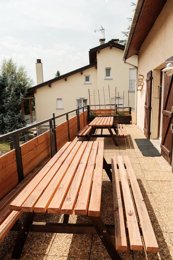 Udendørs spisemuligheder