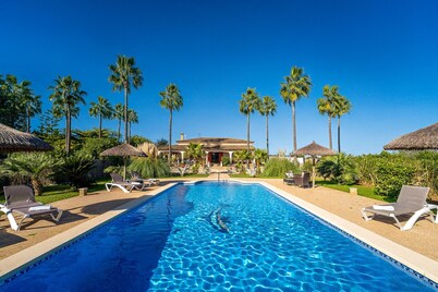 Finca Son Duri with pool near the beach