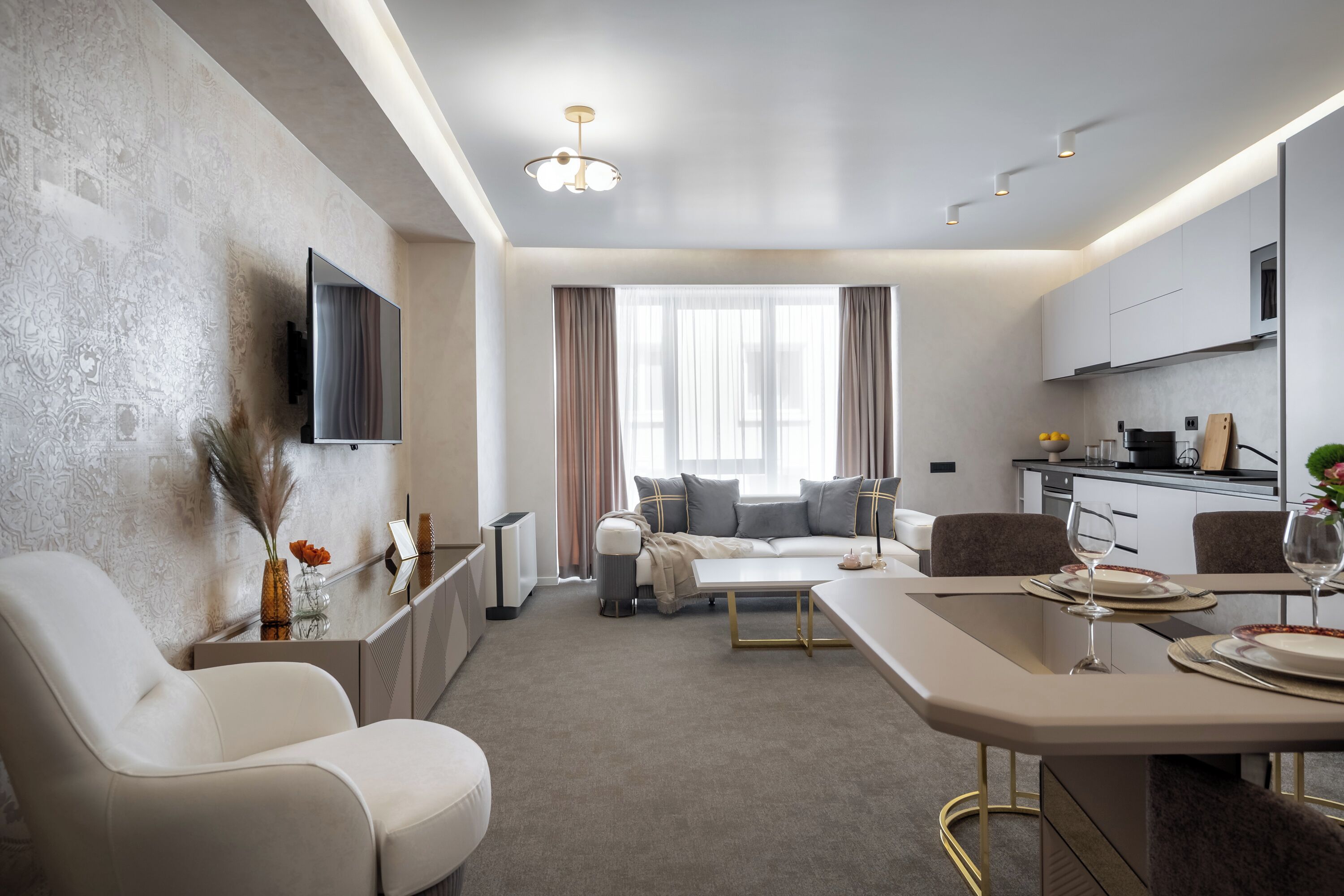 Departamento de lujo | Cortinas blackout, insonorización y wifi gratis 