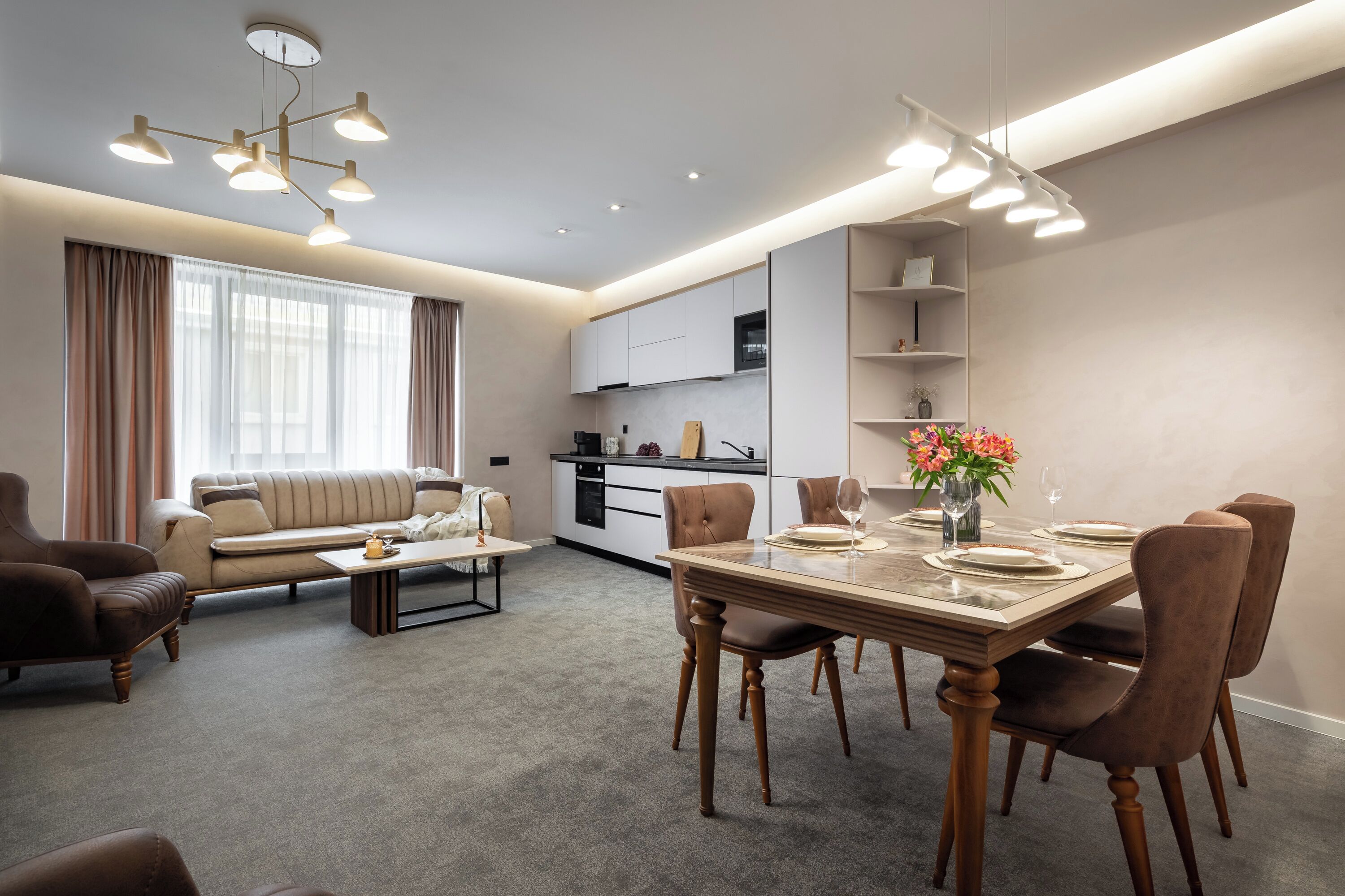 Departamento de lujo | Cortinas blackout, insonorización y wifi gratis 