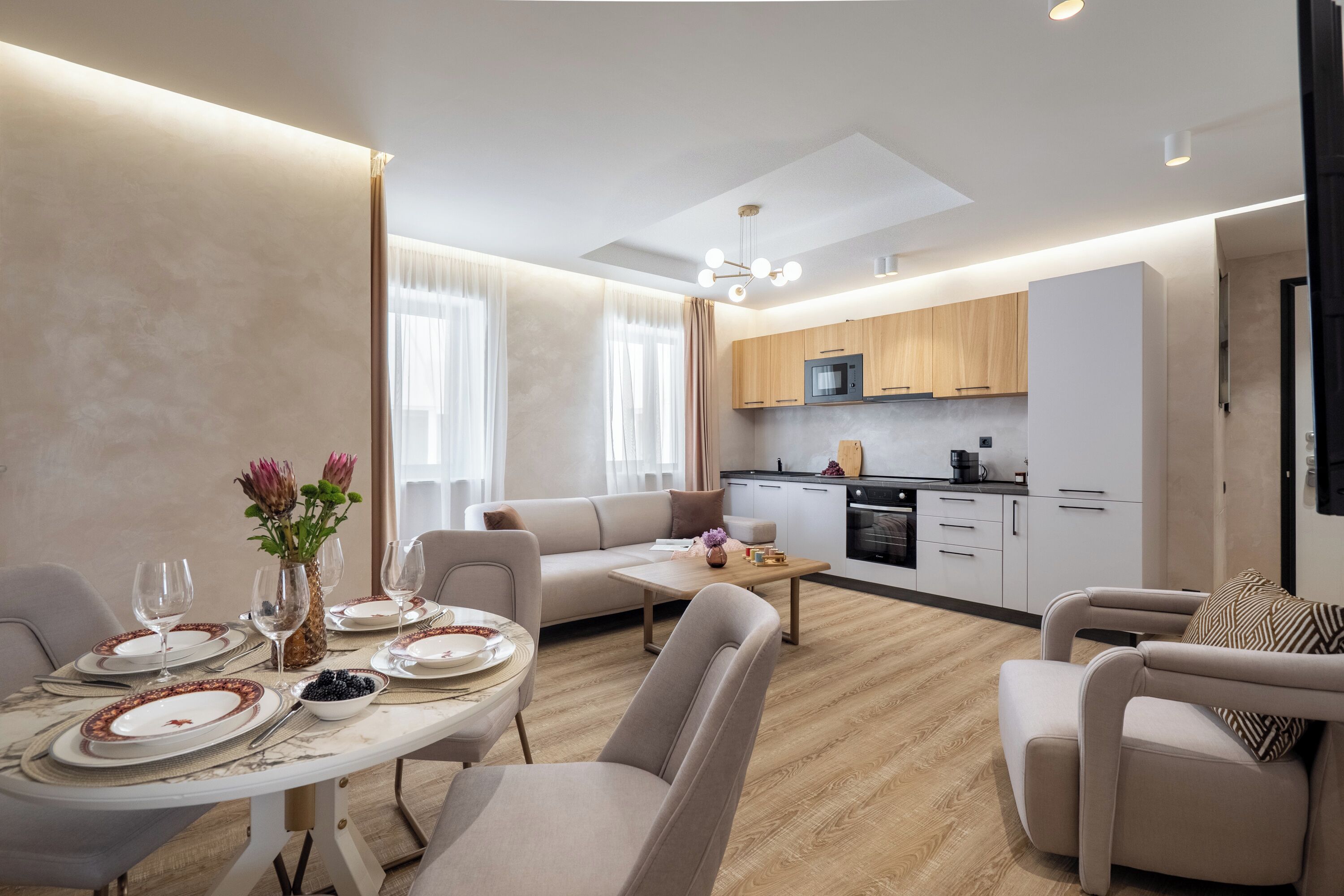 Departamento de lujo | Cortinas blackout, insonorización y wifi gratis 