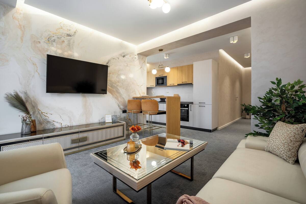 Departamento de lujo | Cortinas blackout, insonorización y wifi gratis