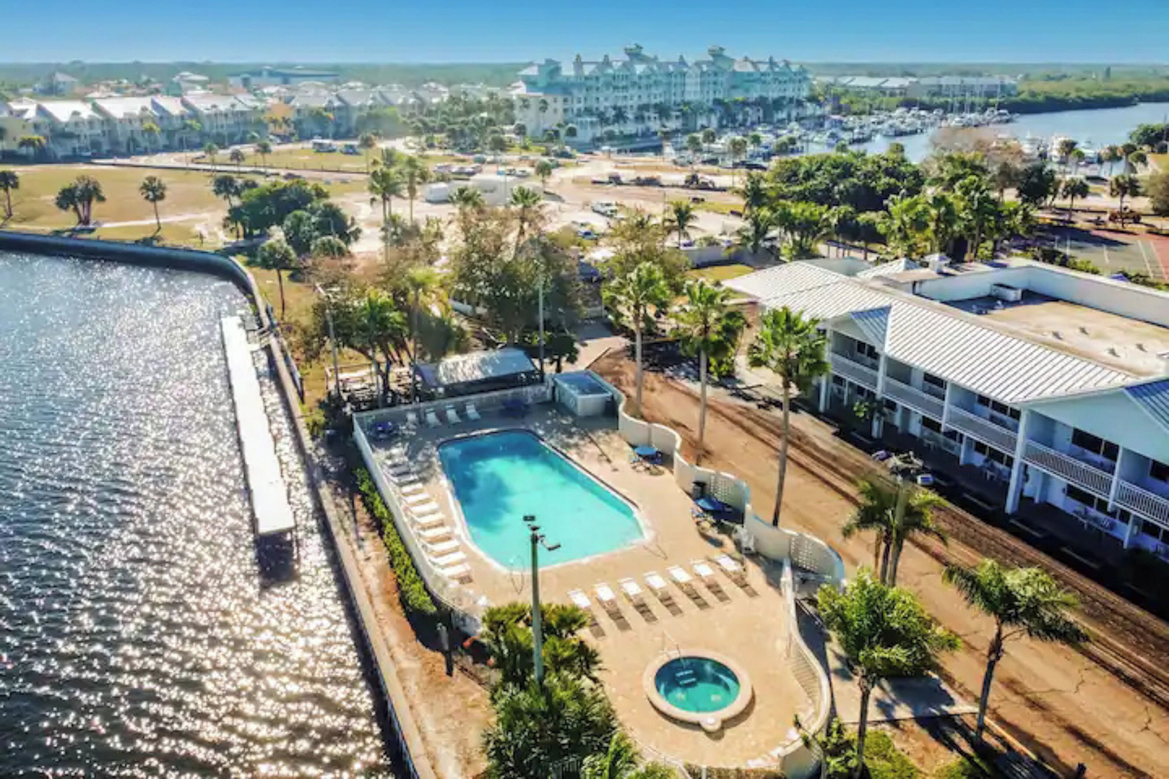 Una piscina climatizada