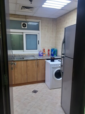 Private kitchen - CHARMING STUDIO with AC and 2 Private Toilets, in vibrant Al Nahda neighborhood (Al_Nahda)