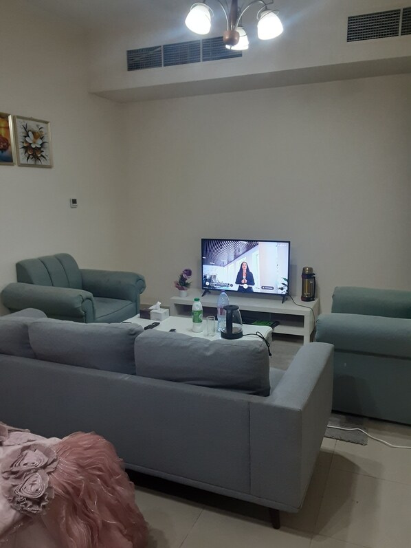 Living area - CHARMING STUDIO with AC and 2 Private Toilets, in vibrant Al Nahda neighborhood (Al_Nahda)