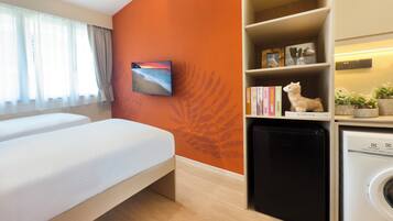 Tomannsrom – premier | Skrivebord og wi-fi (inkludert)