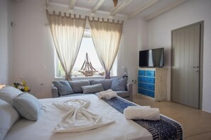 Iron/ironing board, travel cot, free WiFi, bed sheets - Villa Pisti, Apleton Villas Paros (Paros)